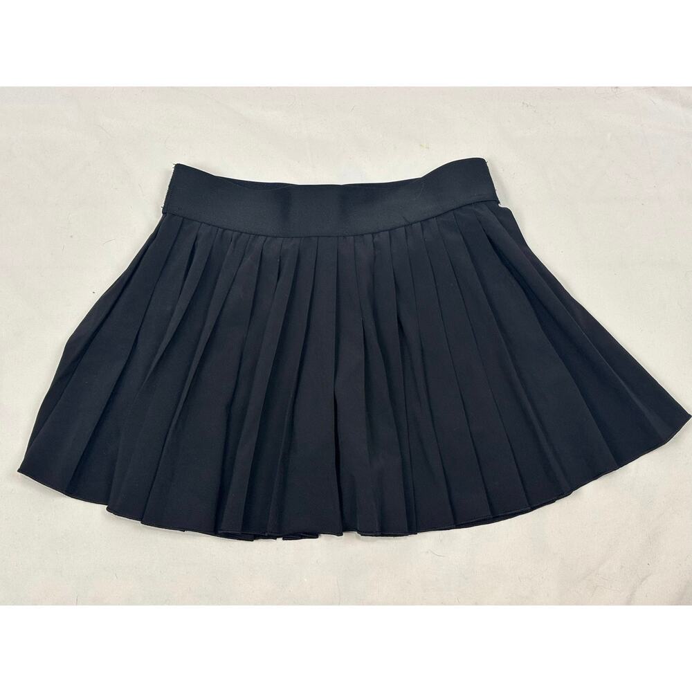 Aritzia Tna MOVE Love Pleated Tennis Skirt Skort Black Size S